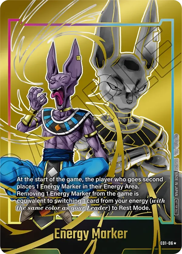 Energy Marker, Fusion World Energy Markers E01-06