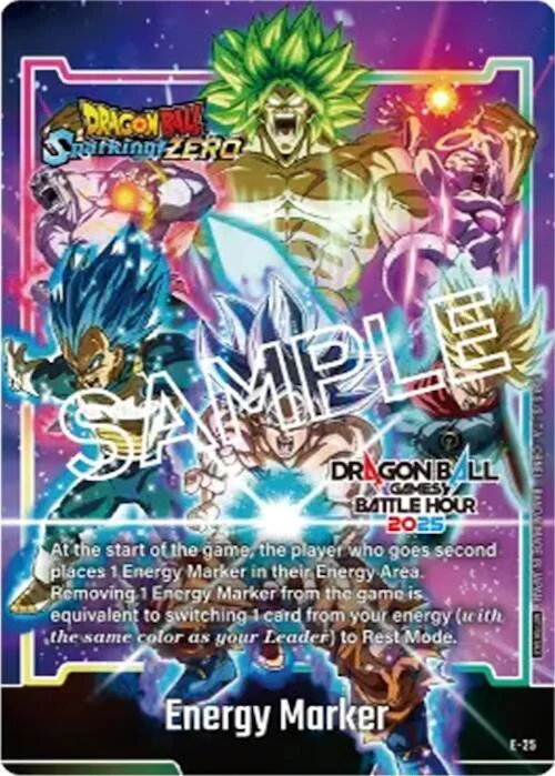 Energy Marker, Fusion World Energy Markers E-25