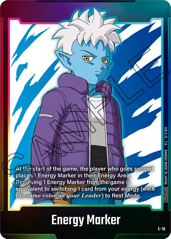 Energy Marker, Fusion World Energy Markers E-16