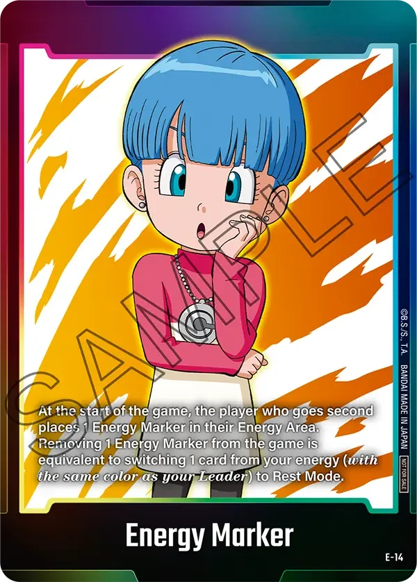 Energy Marker, Fusion World Energy Markers E-14