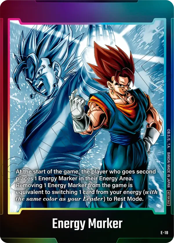Energy Marker, Fusion World Energy Markers E-18
