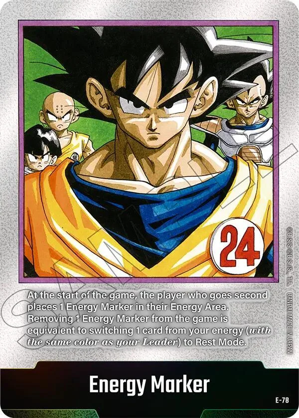 Energy Marker, Fusion World Energy Markers E-78