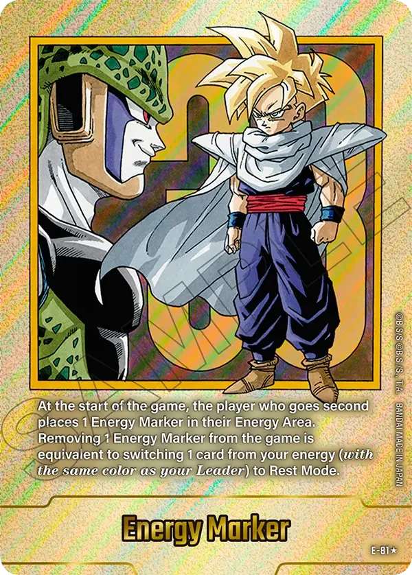 Energy Marker, Fusion World Energy Markers E-81