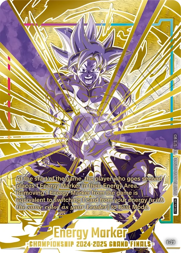 Energy Marker, Fusion World Energy Markers E-29