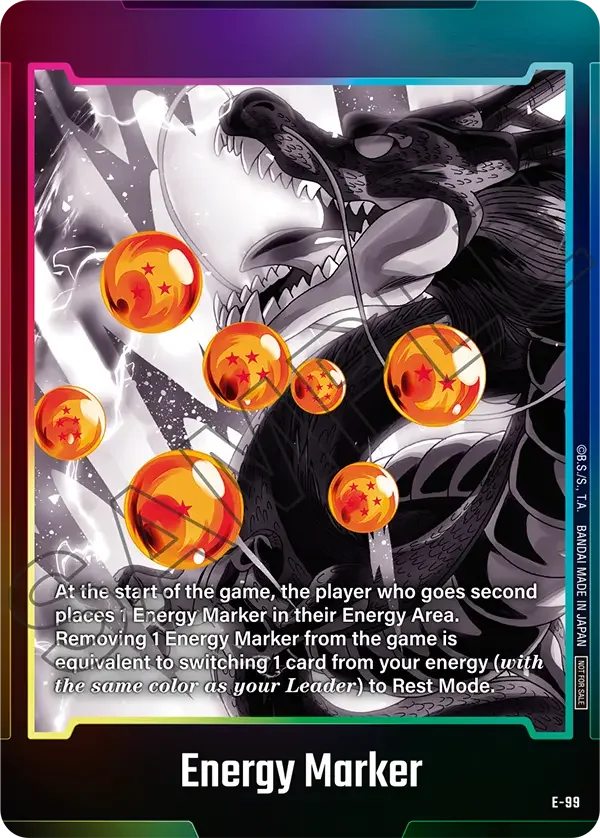 Energy Marker, Fusion World Energy Markers E-99