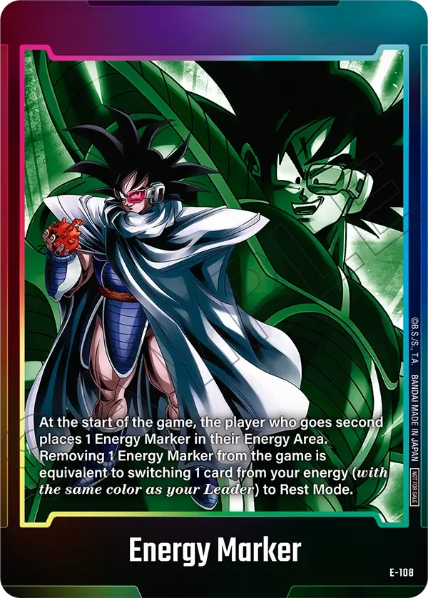 Energy Marker, Fusion World Energy Markers E-108