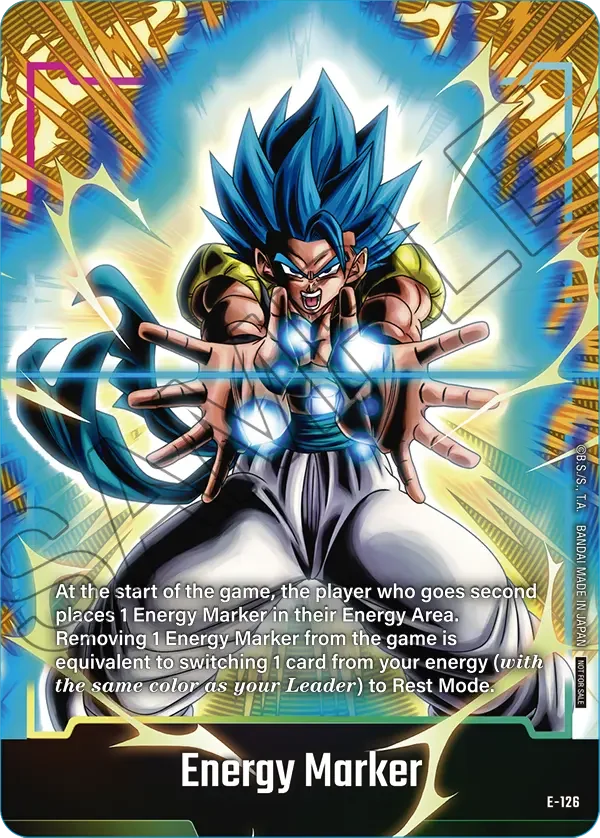 Energy Marker, Fusion World Energy Markers E-126