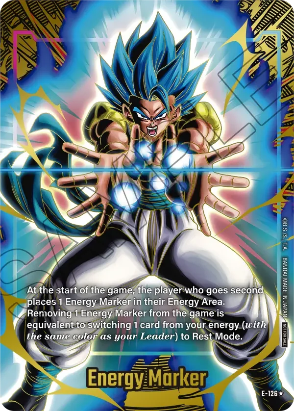 Energy Marker, Fusion World Energy Markers E-126