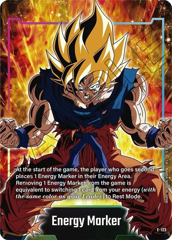 Energy Marker, Fusion World Energy Markers E-123