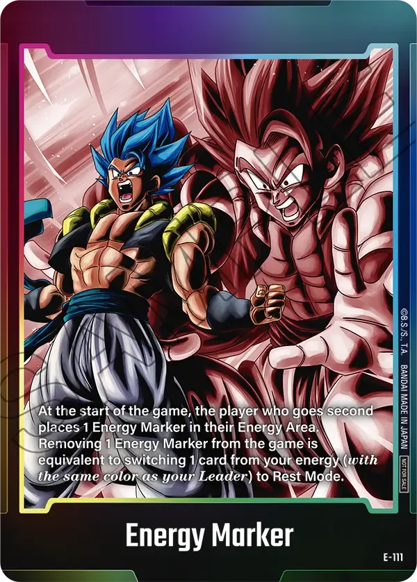 Energy Marker, Fusion World Energy Markers E-111