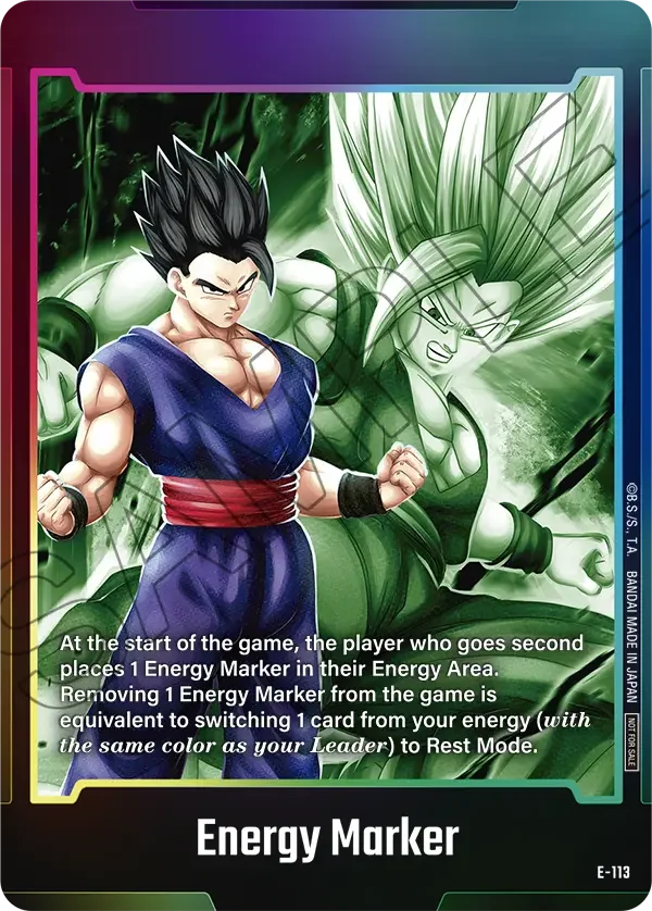 Energy Marker, Fusion World Energy Markers E-113
