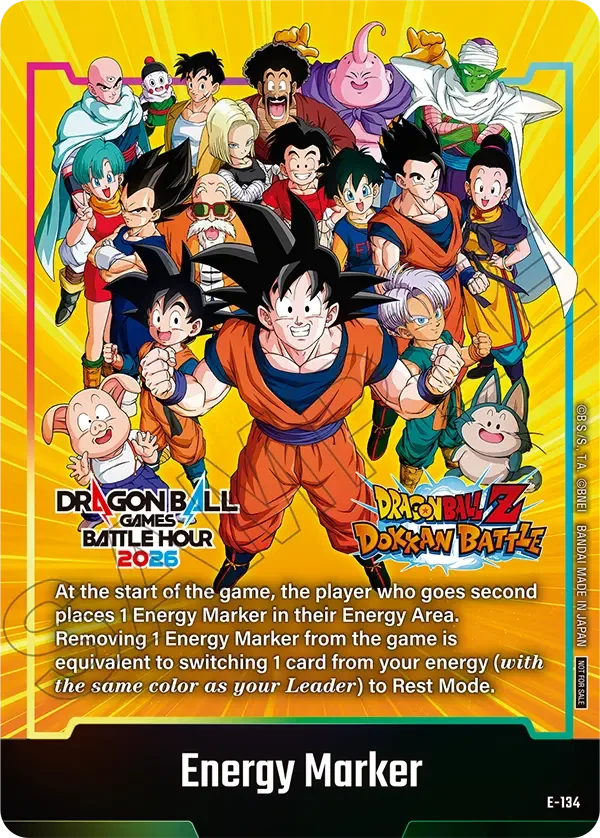 Energy Marker, Fusion World Energy Markers E-134