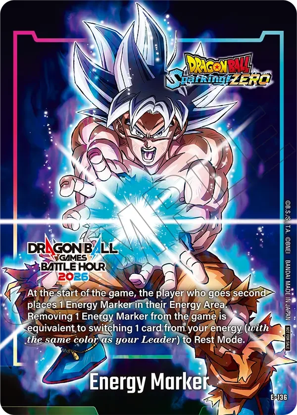Energy Marker, Fusion World Energy Markers E-136