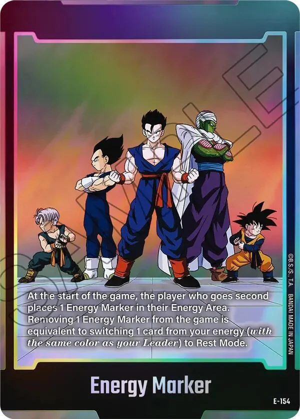 Energy Marker, Fusion World Energy Markers E-154