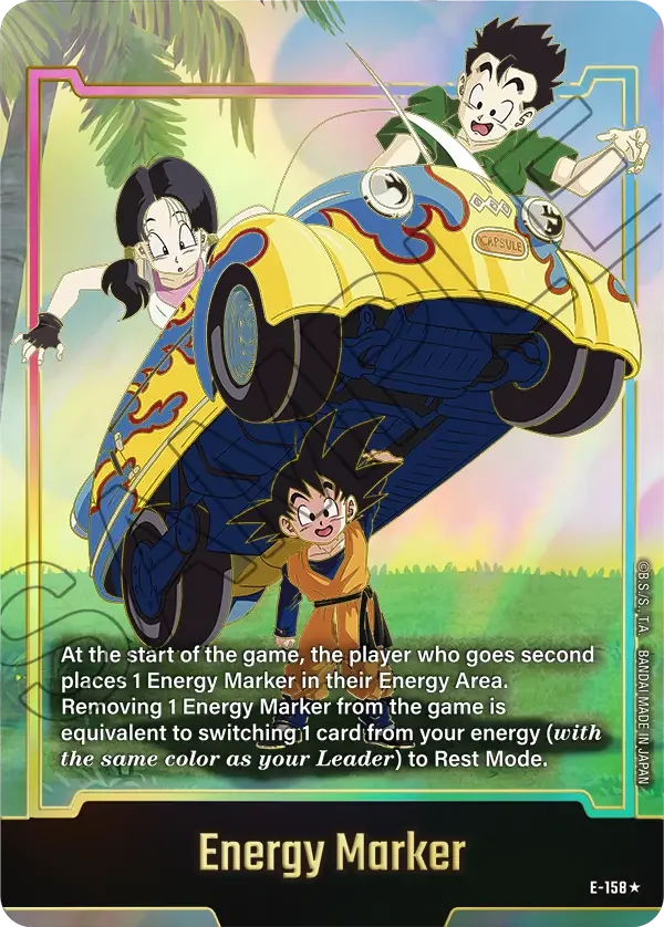 Energy Marker, Fusion World Energy Markers E-158