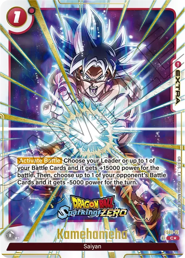 Kamehameha, Fusion World Promotion Cards and Packs FS01-15