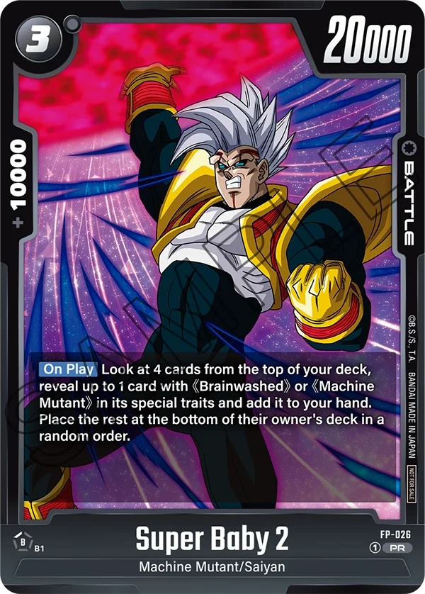 Super Baby 2, Fusion World Promotion Cards and Packs FP-026