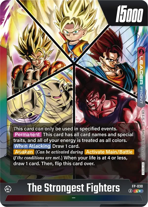 The Strongest Fighters, Fusion World Promotion Cards and Packs FP-030