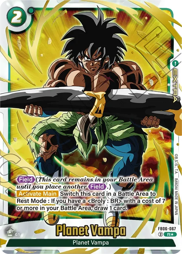Planet Vampa, Fusion World Promotion Cards and Packs FB06-067