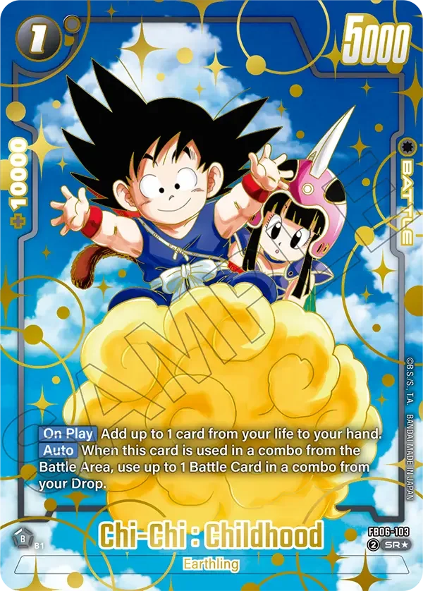 Chi-Chi : Childhood, Fusion World Promotion Cards and Packs FB06-103