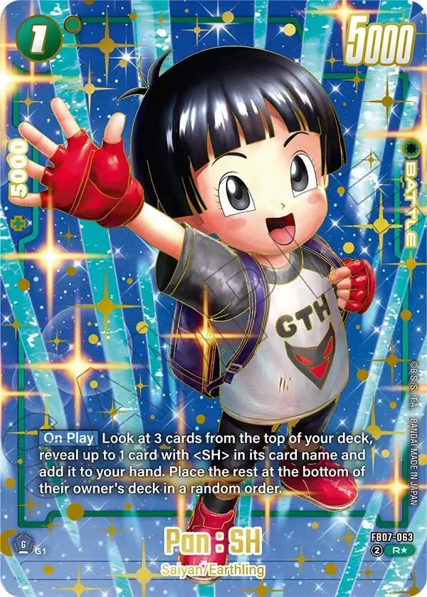 Pan : SH, Fusion World Promotion Cards and Packs FB07-063