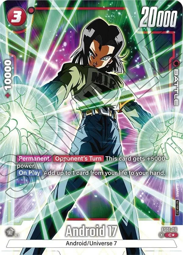 Android 17, Tournament and Championship Promos FS01-06