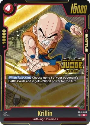 Krillin, Tournament and Championship Promos FB01-008
