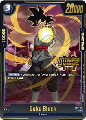 Goku Black, Tournament and Championship Promos FB01-037