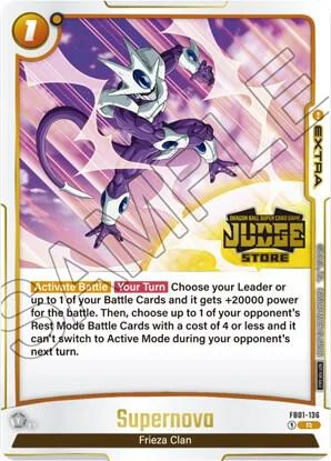 Supernova, Tournament and Championship Promos FB01-136