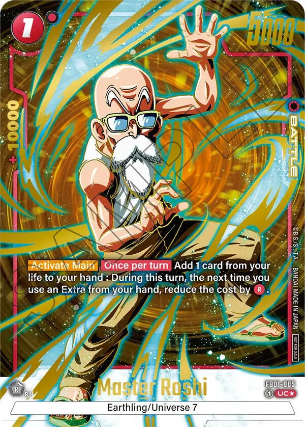 Master Roshi, Tournament and Championship Promos FB01-005