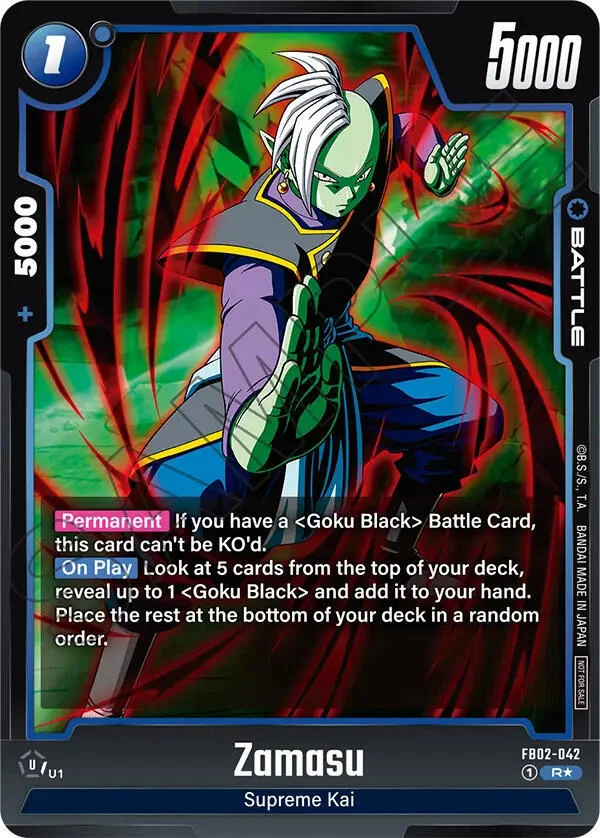 Zamasu, Tournament and Championship Promos FB02-042