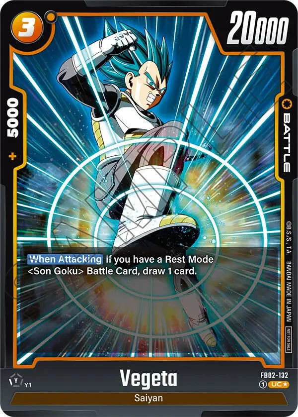 Vegeta, Tournament and Championship Promos FB02-132
