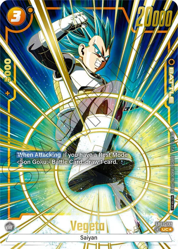 Vegeta, Tournament and Championship Promos FB02-132