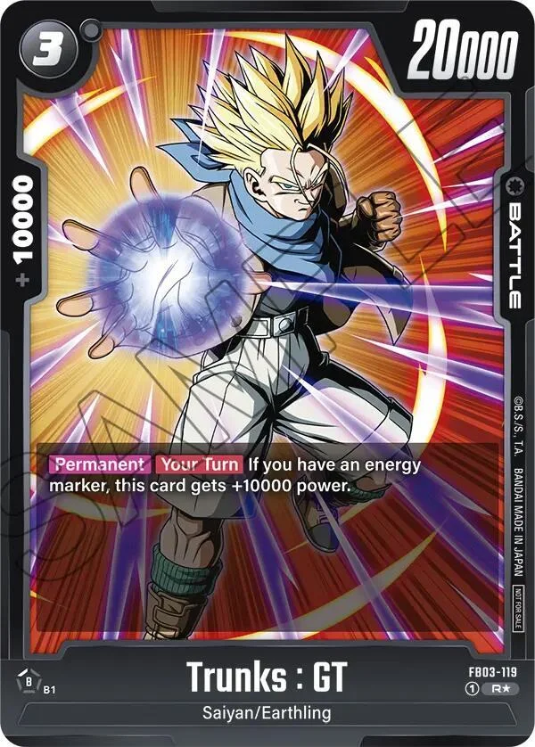 Trunks : GT, Tournament and Championship Promos FB03-119