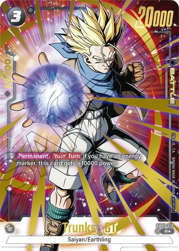 Trunks : GT, Tournament and Championship Promos FB03-119