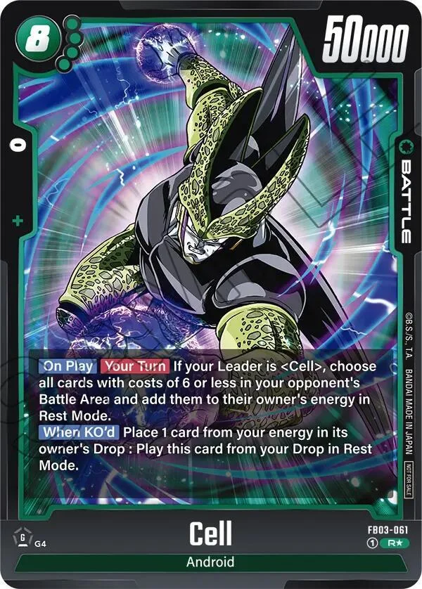 Cell, Tournament and Championship Promos FB03-061