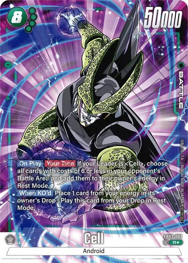Cell, Tournament and Championship Promos FB03-061