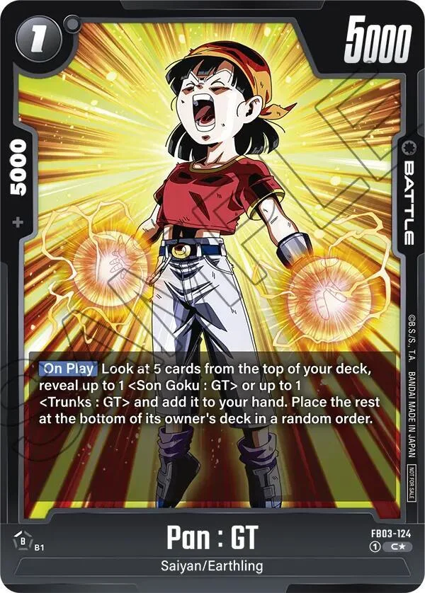 Pan : GT, Tournament and Championship Promos FB03-124