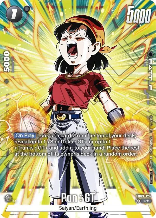 Pan : GT, Tournament and Championship Promos FB03-124