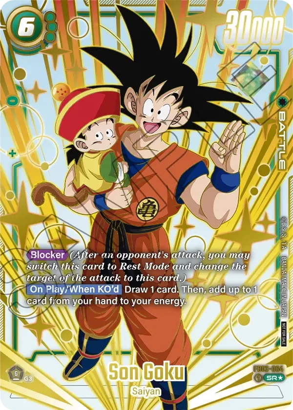 Son Goku, Tournament and Championship Promos FB03-064