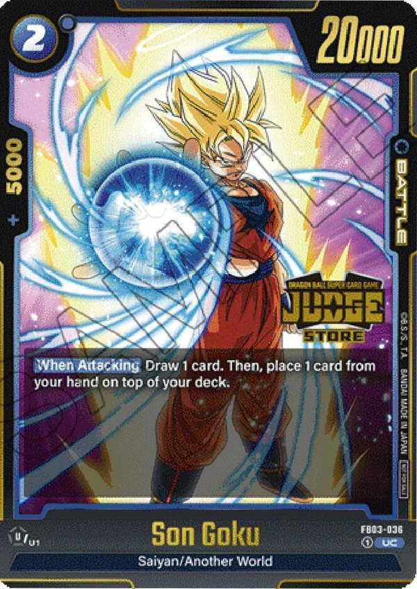 Son Goku, Tournament and Championship Promos FB03-036