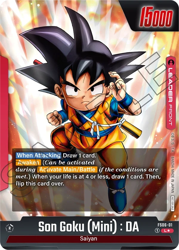 Son Goku (Mini) : DA, Tournament and Championship Promos FS06-01