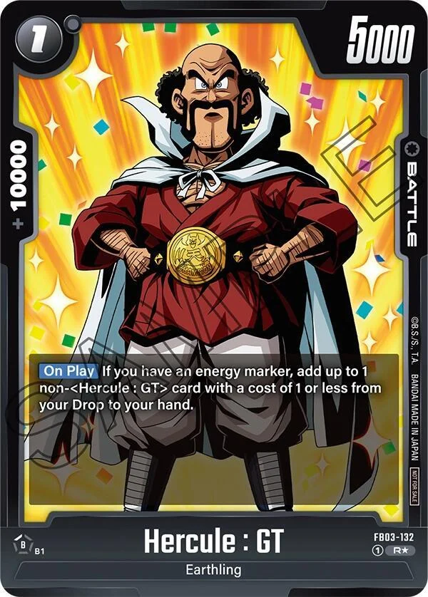 Hercule : GT, Tournament and Championship Promos FB03-132