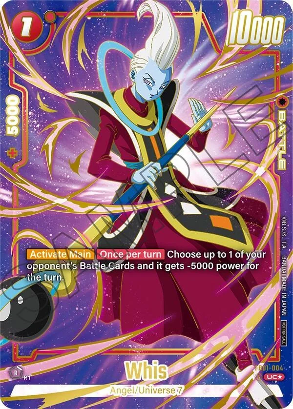 Whis, Tournament and Championship Promos FB01-004
