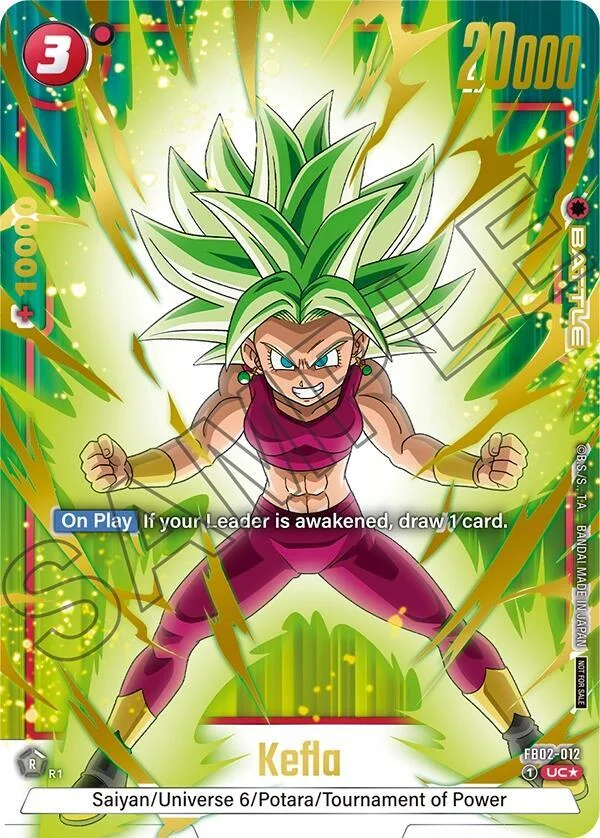 Kefla, Tournament and Championship Promos FB02-012