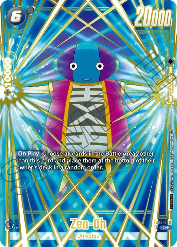 Zen-Oh, Tournament and Championship Promos FB02-049