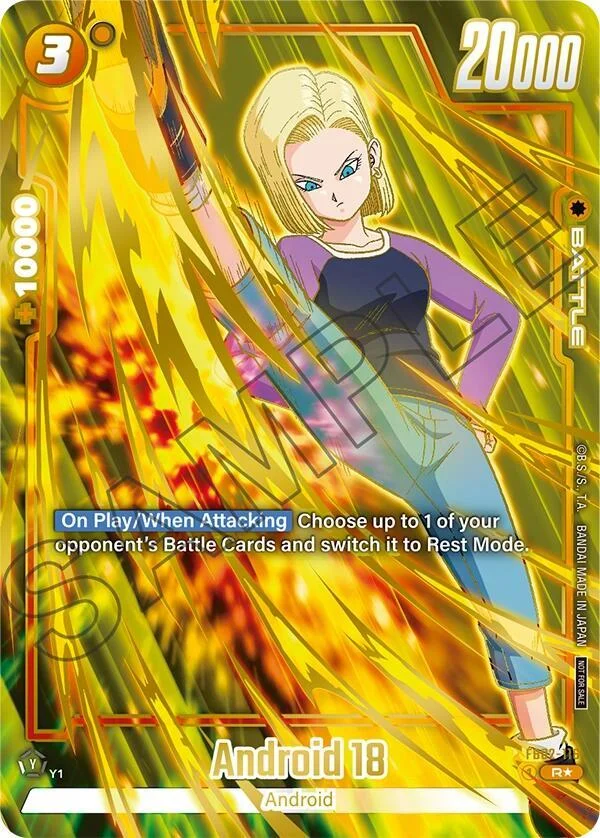 Android 18, Tournament and Championship Promos FB02-116