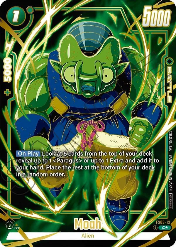Moah, Tournament and Championship Promos FS03-13