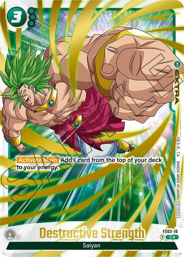 Destructive Strength, Tournament and Championship Promos FS03-16