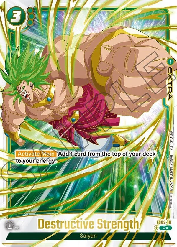 Destructive Strength, Tournament and Championship Promos FS03-16